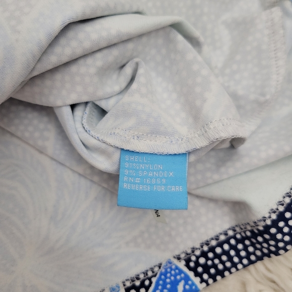 J Mclaughlin Maxi Summer Dress Sz XS Blue Floral - Picture 9 of 9